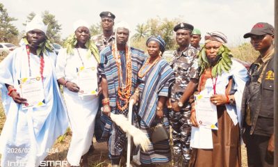 Oba Adebisi installs Eesa, Yeye-Loja, Balogun of Okeolooru obalufon town