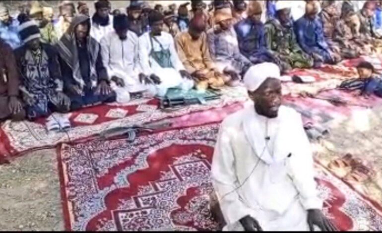 Boko Haram, ISWAP Fighters Hold Eid Prayers With Rifles in Borno