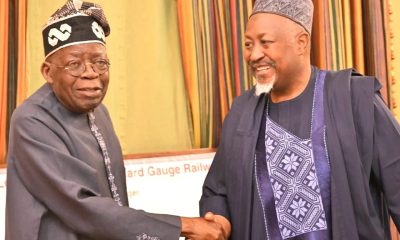 PHOTO NEWS: Tinubu Receives Ganduje, Badaru At Aso Villa