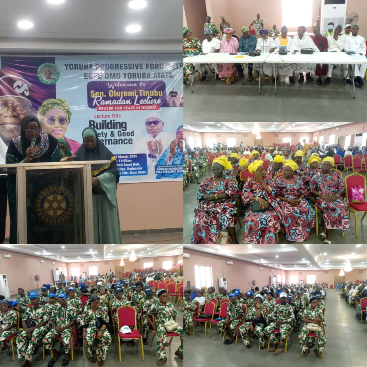 Parents, Politicians Charged on Morality, God-Fearing Leadership at FPF 6th Ramadan lecture