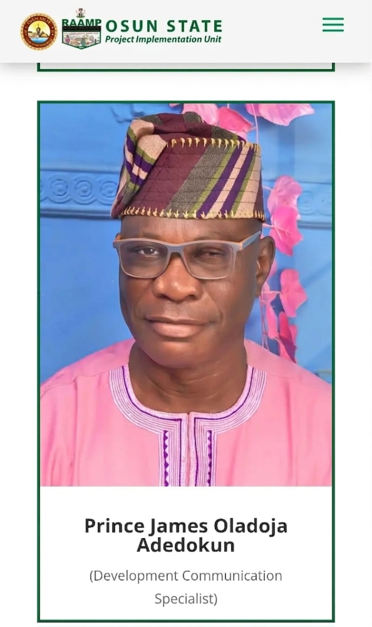 RAAMP, Osun Commissioner, Others Pay Tribute to Late Prince James Oladoja Adedokun