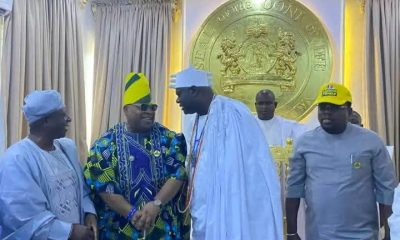 Ooni lauds Adeleke over Lagere flyover project