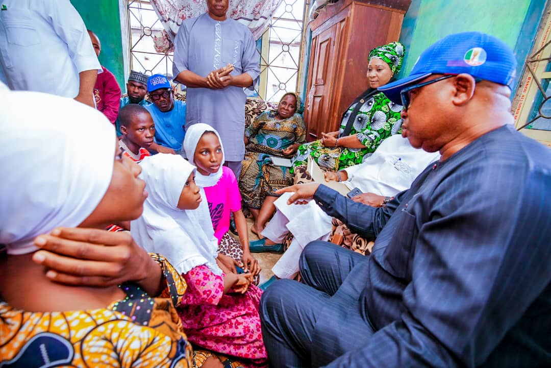 Osogbo Rainstorm: Oyebamiji Declares Academic Scholarship up to University Level for Four Children of Deceased's Family*