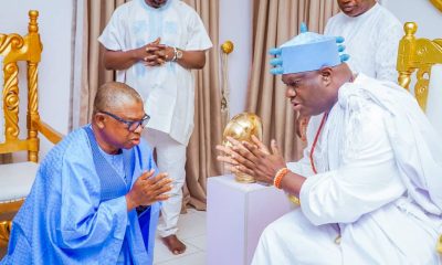 Osun 2026: Oyebamiji Visits Ooni, Promises Not To Betray Public Trust