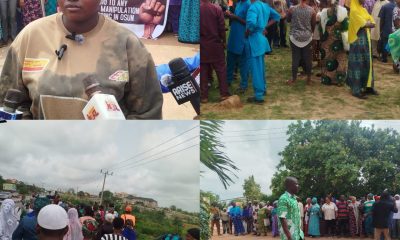 Osun 2026: Residents storm INEC office in Osogbo, charge new REC on credible elections