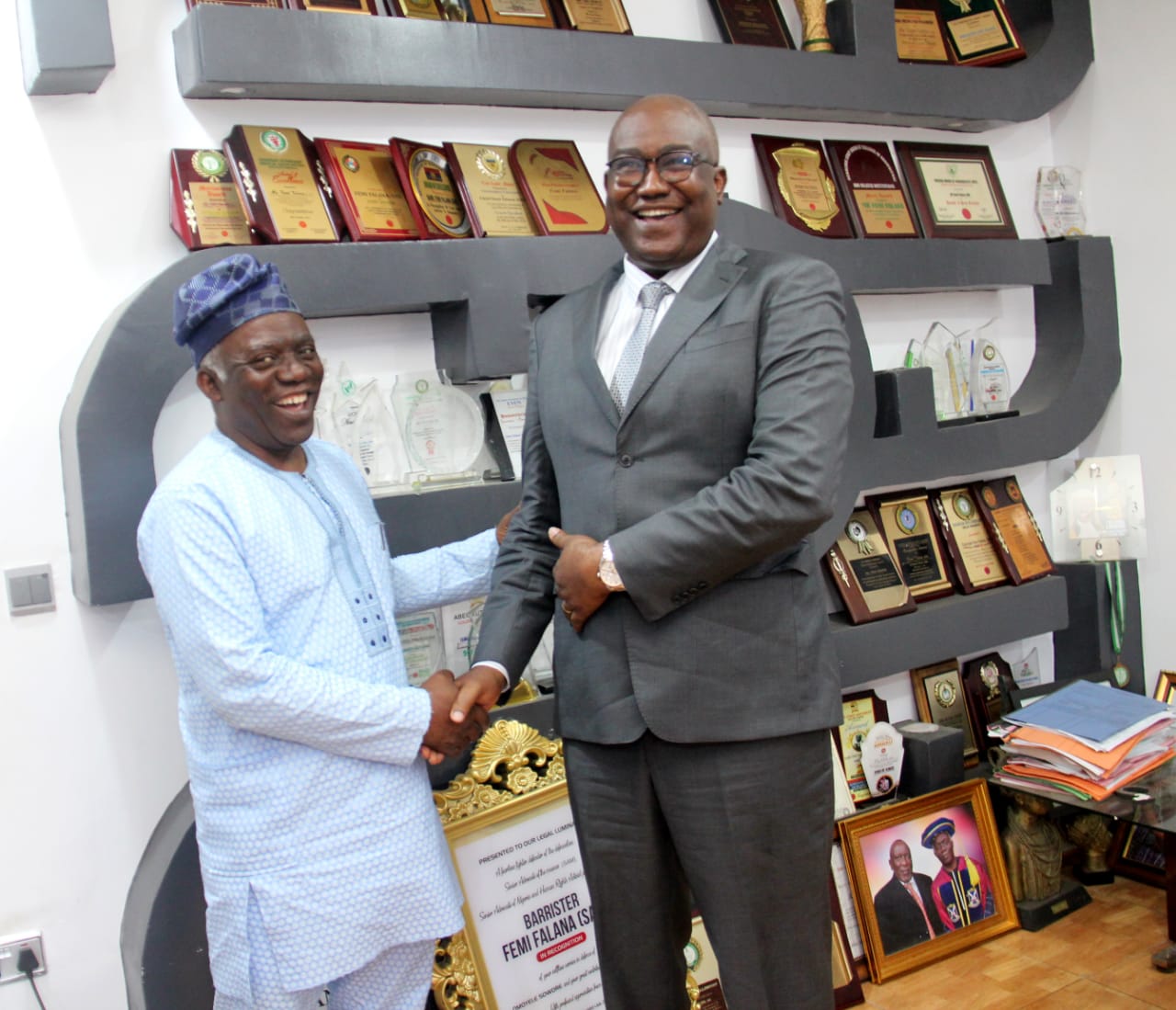 Gbenga Hashim Meets Falana, Vows Resistance To One-Party Agenda in Nigeria