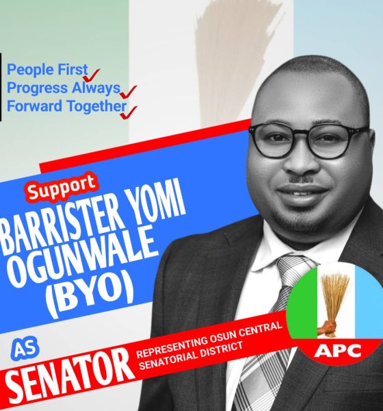 Osun Central 2027: Ifelodun/ Boripe/Odo-otin Federal Constituency Yet To Produce Progressive Senator — It’s IBO Turn To Rule