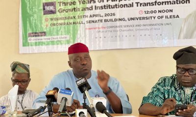 Our Academic programmes in Faculty of Education, Agriculture tuition free --UNIILESA Vice-Chancellor