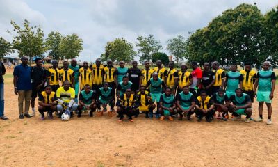 OSCO-HEALTH Worker's Day Friendly: Goalkeeper, Lanre Agbeleye's Heroics Help ASUP Defeat NASU