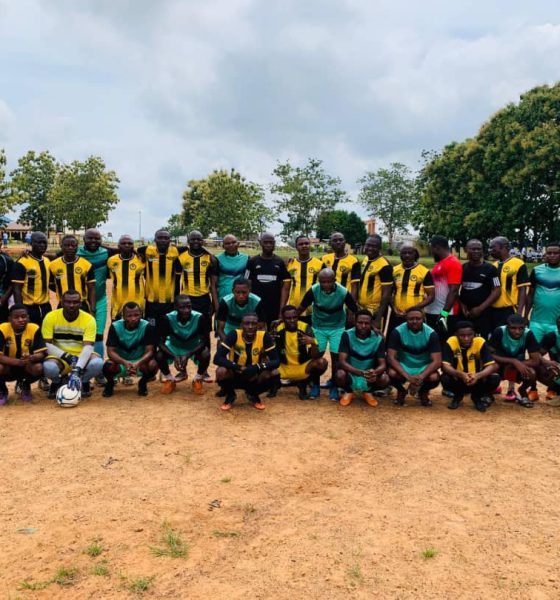 OSCO-HEALTH Worker's Day Friendly: Goalkeeper, Lanre Agbeleye's Heroics Help ASUP Defeat NASU