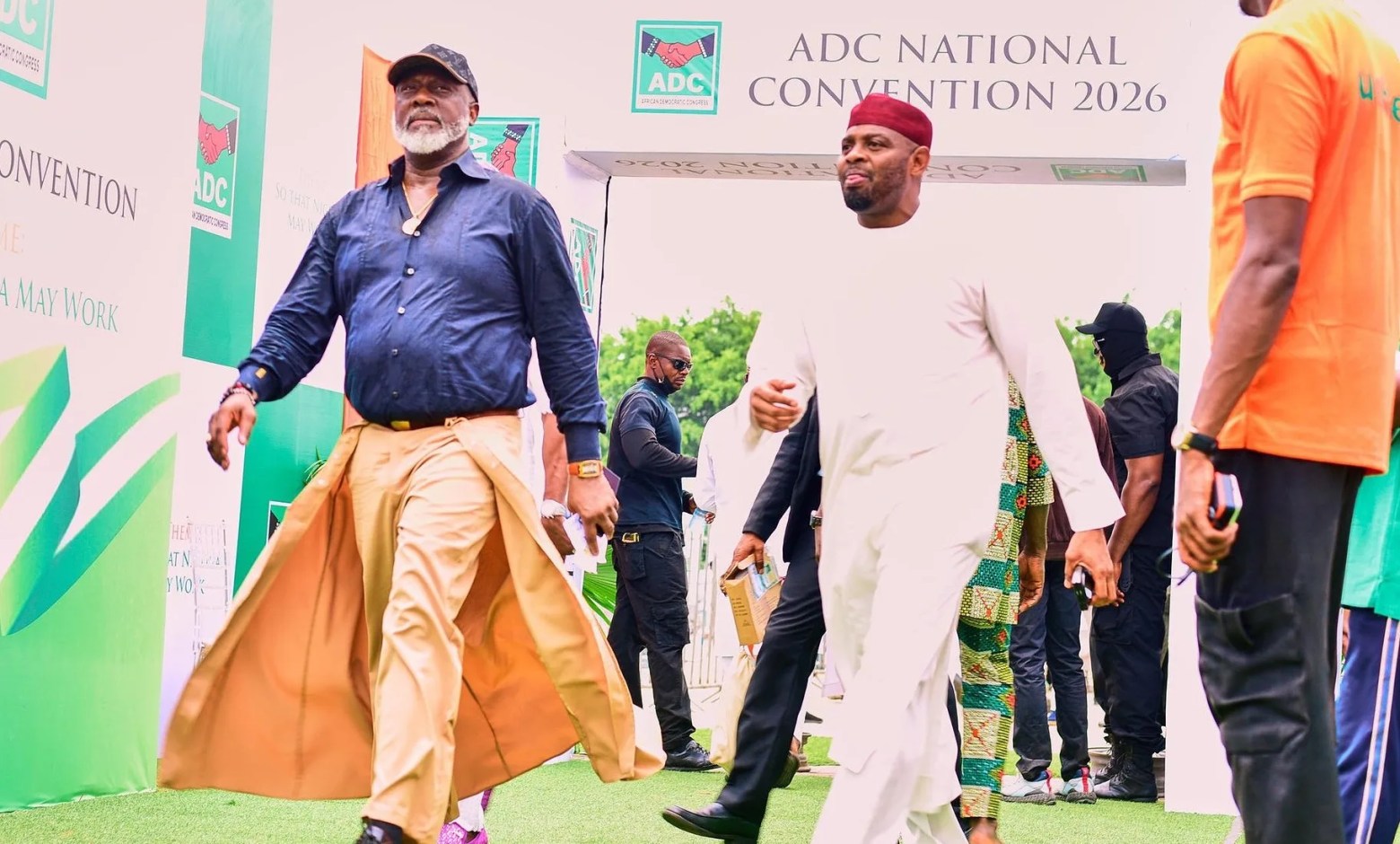 Dino Melaye’s Outfit Steals Spotlight At ADC Convention