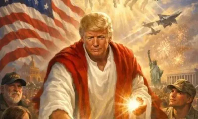 Trump Potrays Self As Christ With AI-Generated Picture