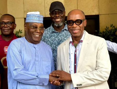 ADC Primaries: Atiku Meets Amaechi Amid Post-Election Talks