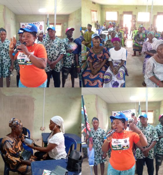 Oyebamiji’s Past Achievements In Public Offices Show He Can Govern Osun Well- Groups By Tosin Olasunkanmi, Osogbo The South West Support Group and Victory Support Foundation have said the past achievements of Bola Oyebamiji, popularly known as AMBO, in previous public offices distinguish him as a capable candidate for the 2026 governorship election in Osun State. The groups made the assertion during a free medical outreach organised at Ola community in Ejigbo Local Government Area of the state, where residents received free medical consultations, blood pressure checks, drugs and health counselling. Bola Oyebamiji is the gubernatorial candidate of the All Progressives Congress (APC) for the August 15 gubernatorial election in Osun State. Speaking during the programme, the Founder and Chief Executive Officer of the Victory Support Foundation, Olubunmi Oluwafumilayo Lawal, popularly known as BUMAC, described Oyebamiji as an experienced administrator with a clear understanding of governance and grassroots development. According to her, his performances in previous public offices have shown that he possesses the capacity to move Osun State forward. “My message to the people of Osun State is that they should vote wisely and support the right candidate. Asiwaju Munirudeen Bola Oyebamiji is the right man for the job,” she said. Lawal explained that the medical outreach was organised to support rural dwellers who often struggle to access healthcare because of poverty and transportation costs. “As they always say, health is wealth. Without sound health, nobody can achieve anything meaningful. Even farmers cannot go to their farms if they are not physically fit,” she said. She added that many beneficiaries who attended the outreach complained of body weakness, fatigue and poor nutrition, stressing that the intervention also focused on health education and proper drug usage. “We discovered that many people are not eating balanced diets and some are suffering because they cannot even afford basic healthcare. Apart from giving them drugs, we also encouraged and prayed for them,” she added. Lawal further appreciated the South West Support Group for financing and supporting the outreach across communities in the state. Also speaking, the Executive Chairman of Ejigbo Local Government, Gbolahan Muyiwa Ayegbayo, commended the organisers for taking healthcare services directly to residents at the grassroots. “These are the initiatives our people cherish most because healthcare is being taken to their doorsteps. The first outing was successful and this second one is also successful,” he said. Ayegbayo also expressed confidence in the chances of the All Progressives Congress in the forthcoming governorship election, saying residents of Ejigbo would support Oyebamiji because of his administrative experience and leadership qualities. Similarly, the Executive Chairman of Ejigbo South LCDA, Yusuf Bashir Akintegbe, described the outreach as beneficial to rural dwellers, saying it provided residents with the opportunity to know their health status. “We are fortunate to have a responsible and experienced candidate in Asiwaju Munirudeen Bola Oyebamiji. He has the administrative and political experience needed to move Osun forward,” he said. Traditional rulers at the programme, including Oba Gbadamosi Safiu, Onisanko of Isanko,Oba Mathew Ajala Olaleke, Alaye of Aye- Odan, Oba Samuel Akintoyese, Amusan 1, oniwata of Iwata, commended the organisers for the intervention, describing it as timely and beneficial to residents of the communities. Ward 6 Youth Leader in Ejigbo Local Government, Julius Oyelami, and Ward 6A representative, Abbas Kazeem Ademuyiwa, also urged residents to participate actively in the forthcoming governorship election.