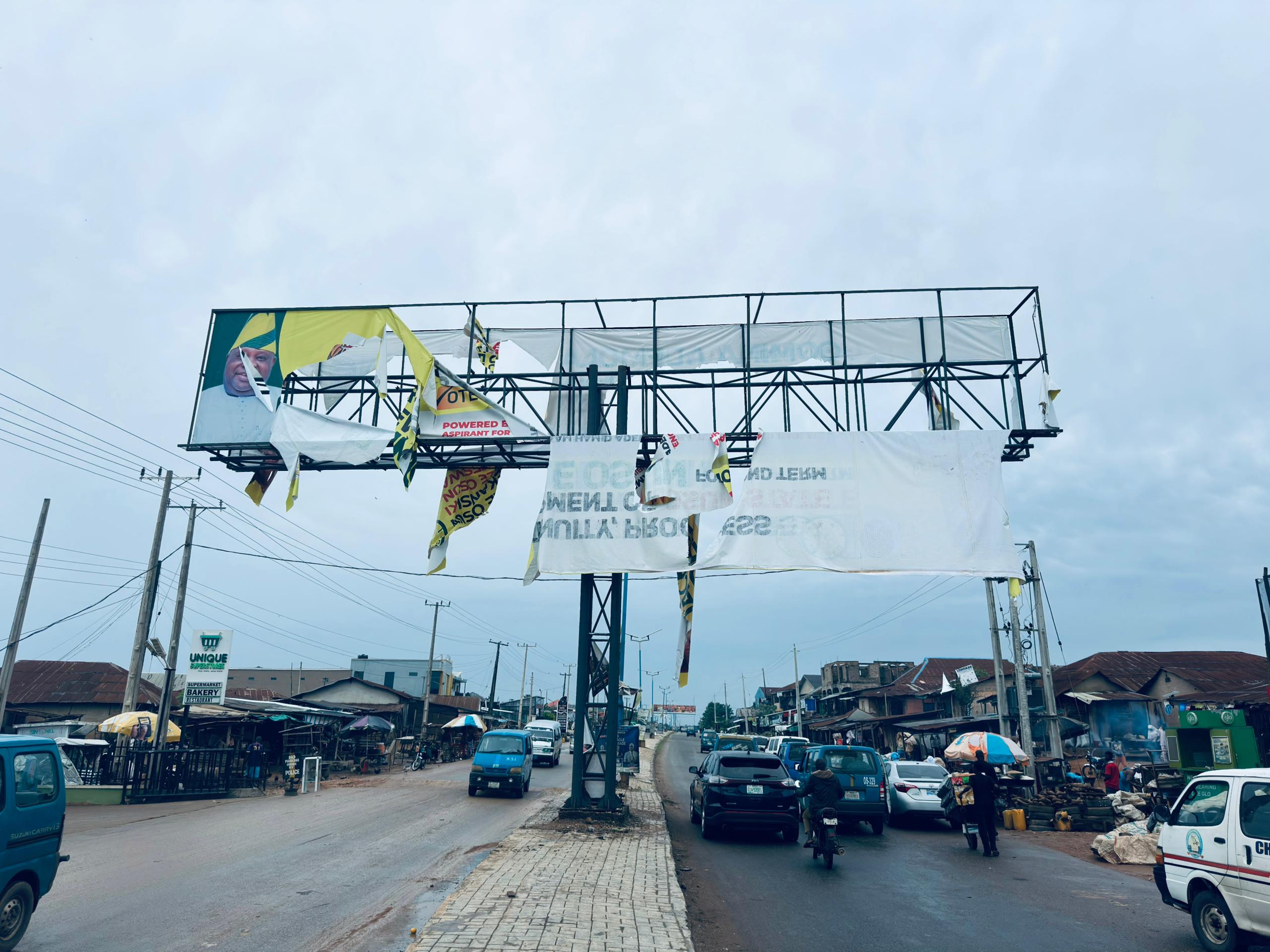O'Signage Condemns Vandalisation Of Billboards, Banners By Suspected Political Thugs