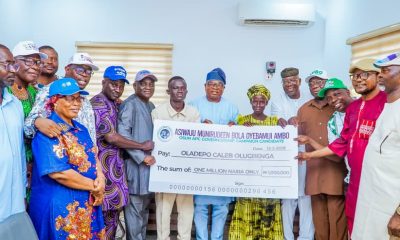 AMBO Meets Sacked Osun Workers, Rewards LAUTECH Best Graduating Student with ₦1 Million