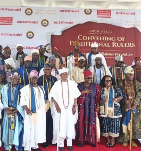 Osun Monarchs Pledge to Support Campaign Against GBV