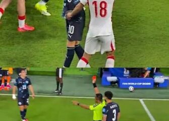 FIFA Confirms Paraguay’s Almiron Red Card For Covering Mouth In Turkiye Match