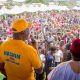 GBENGA HASHIM PROMISES N525-TO-DOLLAR EXCHANGE RATE, DRAWS MASSIVE CROWD IN ABUJA