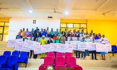 UNIOSUN Students Receive Scholarships as VC Commends ODF Texas, WAPCO for Investing in Education
