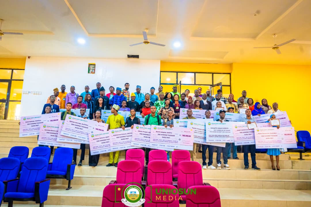 UNIOSUN Students Receive Scholarships as VC Commends ODF Texas, WAPCO for Investing in Education