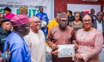 Ekiti: INEC Presents Certificate Of Return To Oyebanji, Deputy