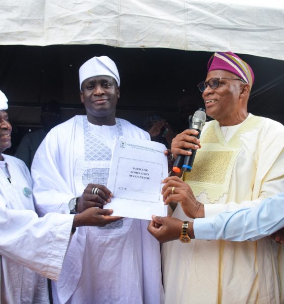 Kwara APC Guber Candidate Danladi Receives INEC Nomination Form