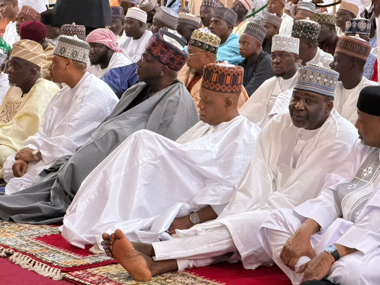 Democracy Day: Shettima Leads Special Prayers For Nigeria At Nat’l Mosque