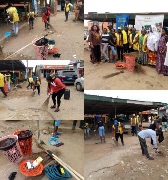 Osun: Lions Clubs Promote Environmental Hygiene, Donate Sanitation Materials to Osun Market