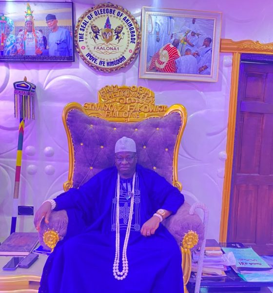 Ọlẹẹgbẹ of Akingbade Ipoye Ife Kingdom, His Royal Majesty, Oba Abdul Yakeen Zakariyah Fakowajo Adekayaoja