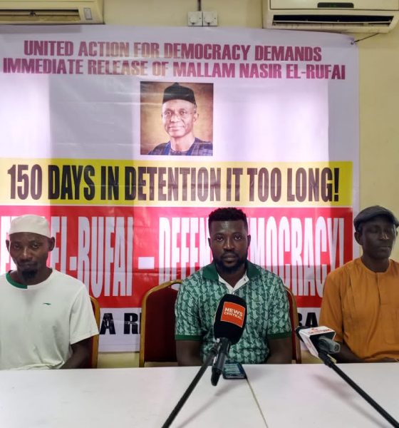 UAD Demands El-Rufai's Release, Raises Concerns Over Detention
