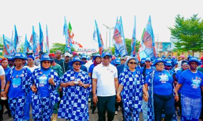 Osun 2026: Kafayat Oyetola Leads APC Women, Akoni Obinrin On Victory Walk For AMBO