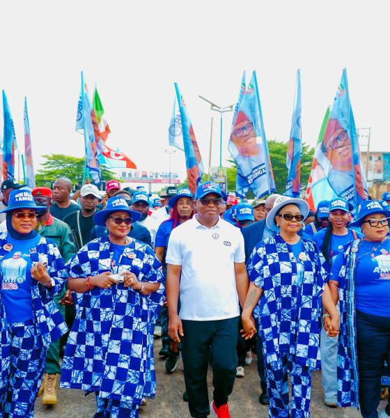 Osun 2026: Kafayat Oyetola Leads APC Women, Akoni Obinrin On Victory Walk For AMBO