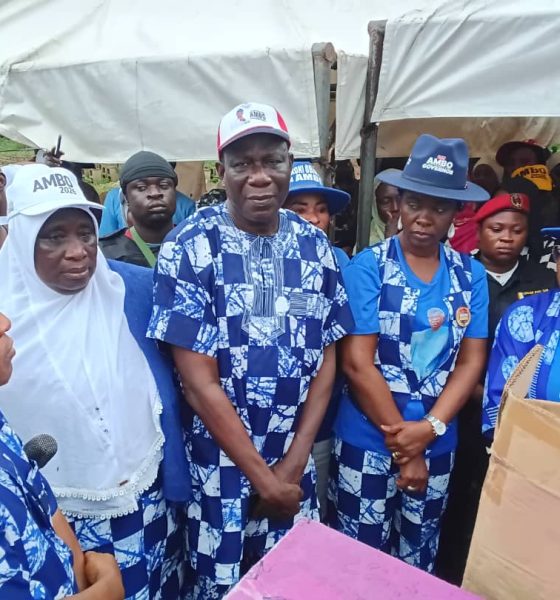 Osun 2026: AMBO's Wife Commissions Solar Streetlight Project In Ede