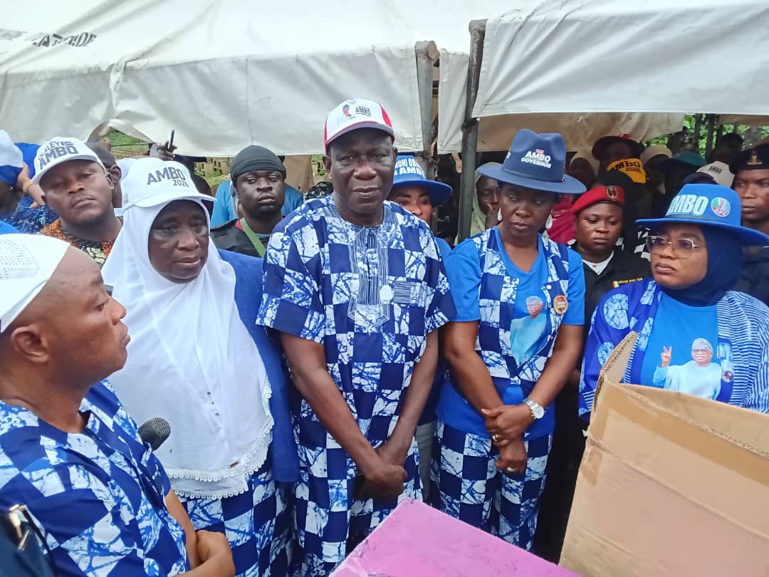 Osun 2026: AMBO's Wife Commissions Solar Streetlight Project In Ede