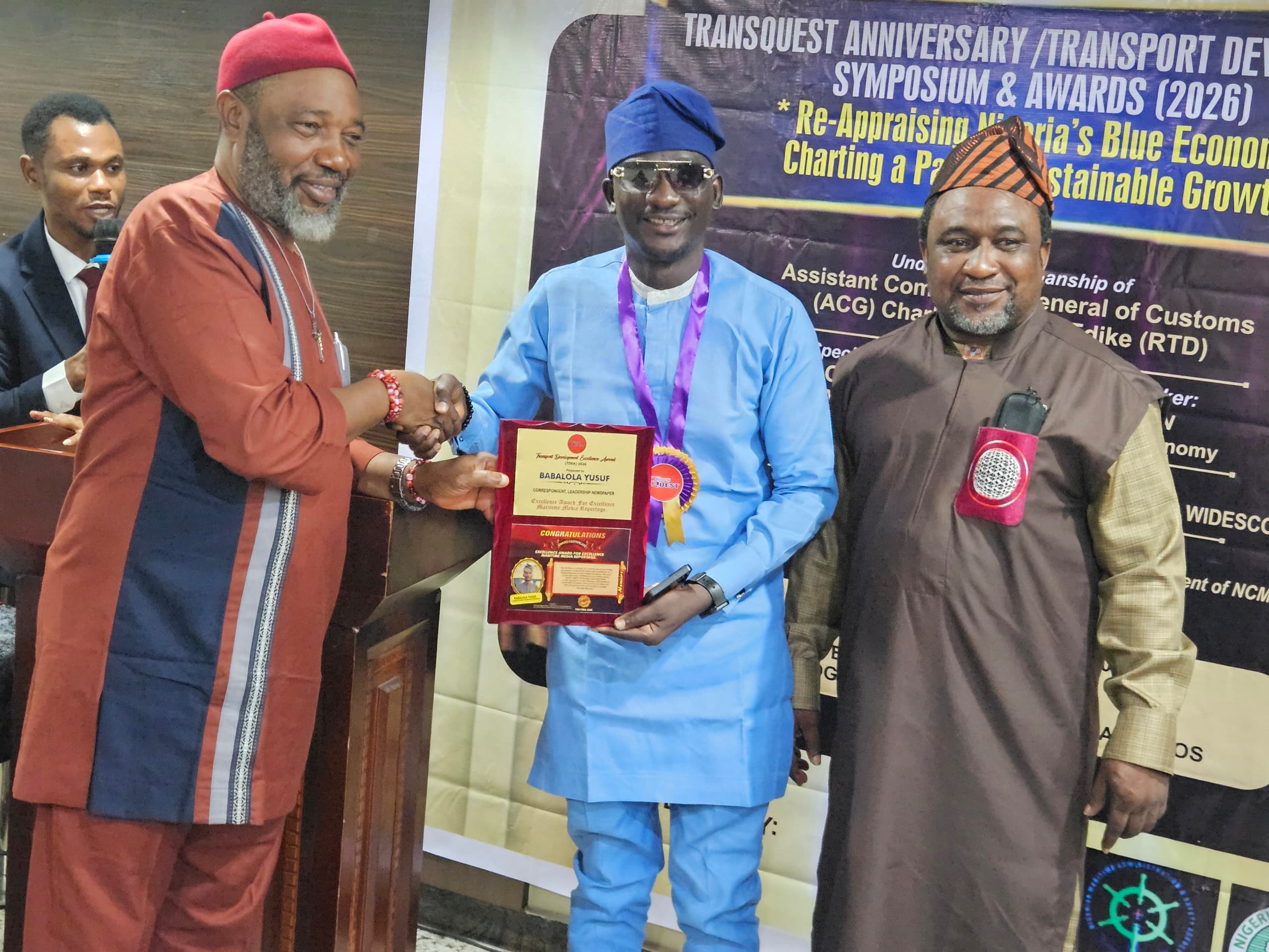 LEADERSHIP's Yusuf Babalola Receives Award For Promoting Nigeria's Blue Economy, Others