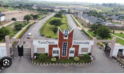 KolaDaisi University Freezes Tuition Fees for 2026/2027 Session