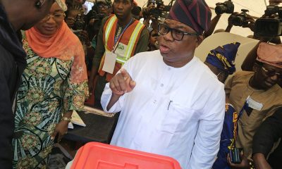 Osun Decides: APC Candidate, Oyebamiji Casts Votes, Commends Peaceful Voting