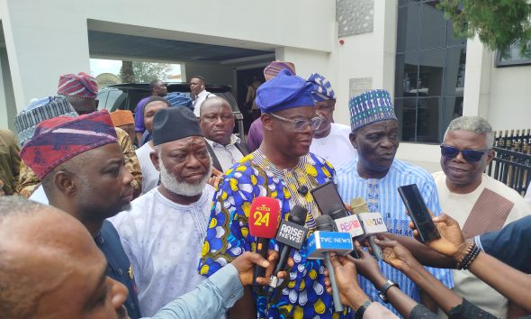 Re-Election: APC Scribe, Basiru Visits Adeleke, Urges Osun APC Members To Close Ranks