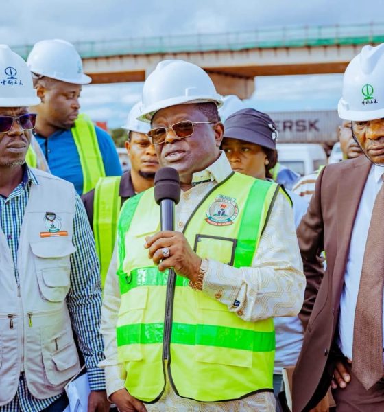 Umahi Orders Arrest of Hartland MD Over Abandoned Asaba-Onitsha Road