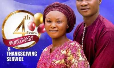 Osun: CAC Mountain of Mercy and Praise, Kajola To Celebrate 4th Anniversary, Thanksgiving Sunday