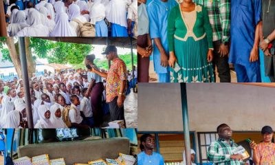 Osun: Foundation Distributes 1,000 Exercise Books to Iwo Grammar School Students