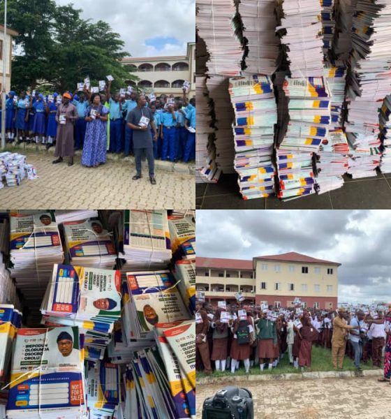 Rising Cost Of Educational Materials: ITK Foundation Donates 100,000 Exercise Books To Osun Secondary School Students