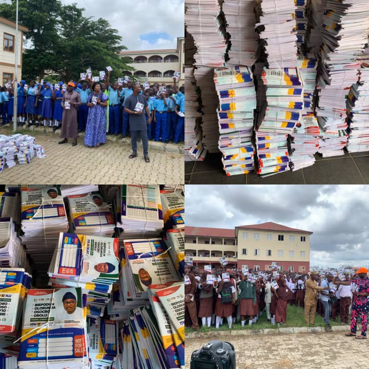 Rising Cost Of Educational Materials: ITK Foundation Donates 100,000 Exercise Books To Osun Secondary School Students