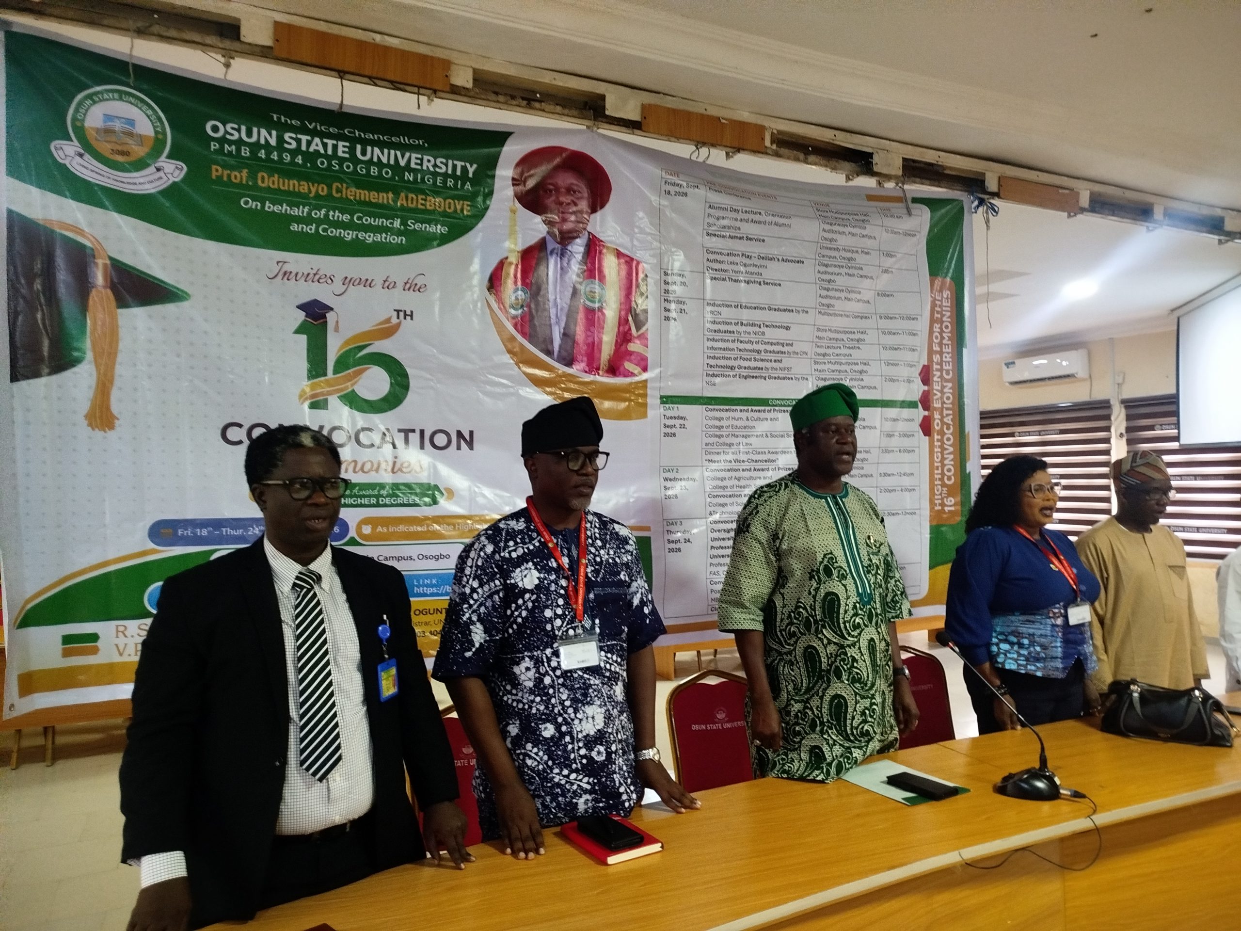 UNIOSUN Graduates 4,357, Produces First Set of Medical Doctors