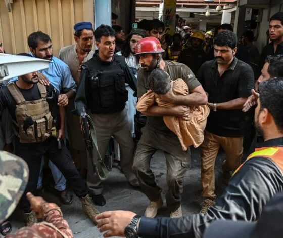 Pakistan School Roof Collapse Claims 22 Lives, Injures Over 30