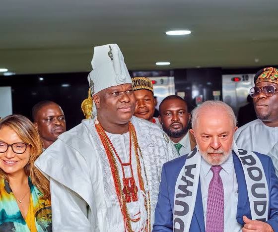 Ooni Congratulates Lula on Re-election, Seeks Stronger Africa-Brazil Ties