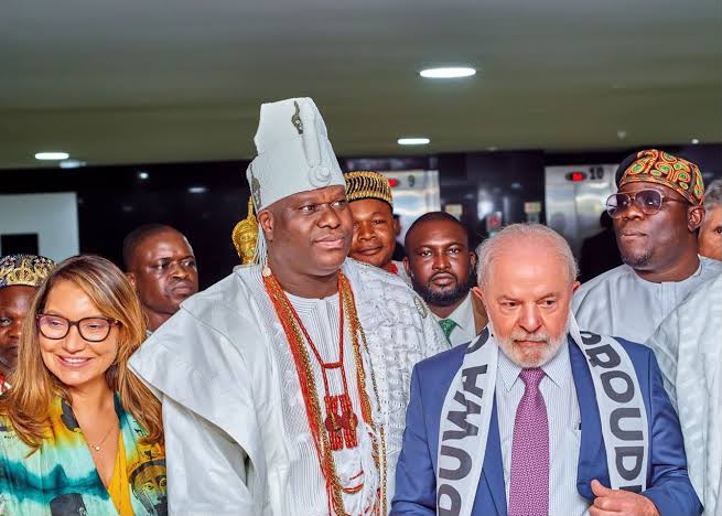 Ooni Congratulates Lula on Re-election, Seeks Stronger Africa-Brazil Ties