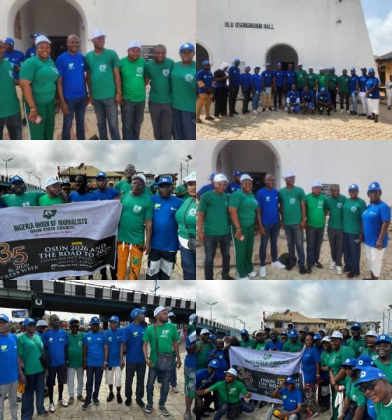 Health Is Wealth, MoneyPoint Coordinator Tells Journalists, Business Owners at Osun NUJ Health Walk