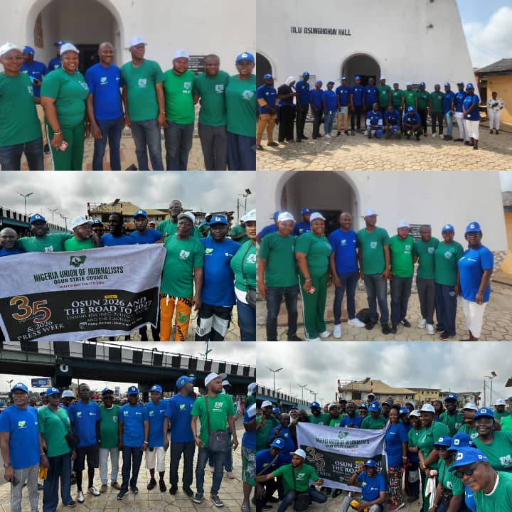 Health Is Wealth, MoneyPoint Coordinator Tells Journalists, Business Owners at Osun NUJ Health Walk